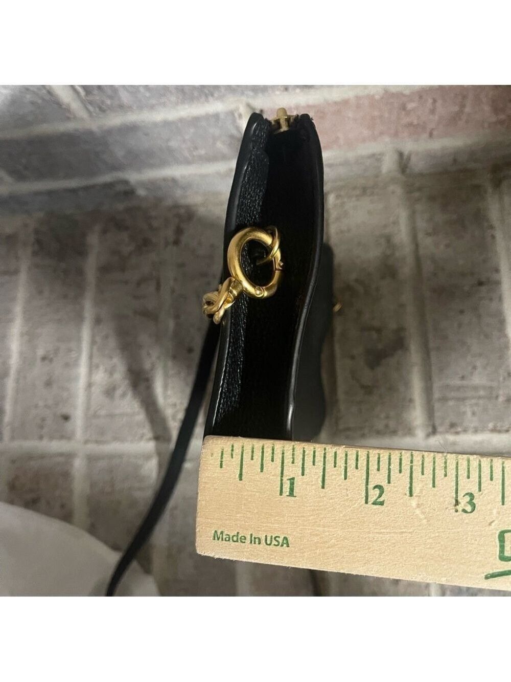 Tory Burch Black Crossbody Bag with Gold Logo - Picture 14 of 14